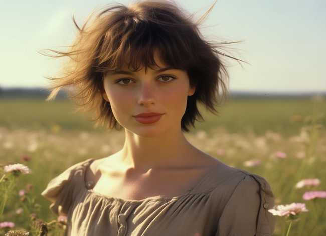 乡村爱情故事发型；乡村爱情故事短发女