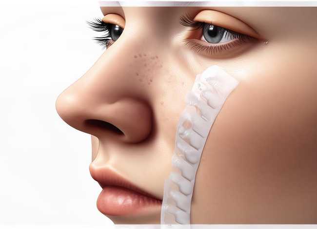 通气鼻贴的贴法；通气鼻贴的贴法图解