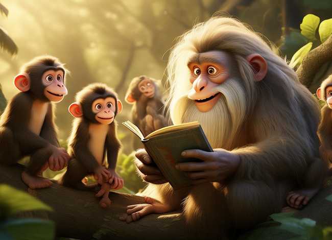 听小猴子的故事（听小猴子的故事视频）