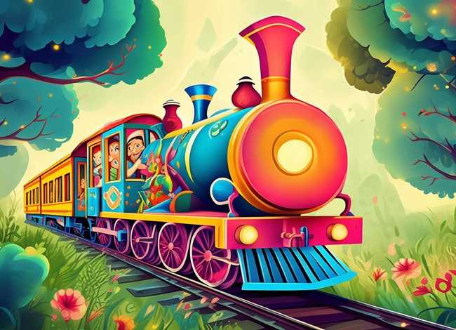 火车的故事儿童演讲；讲述火车的故事
