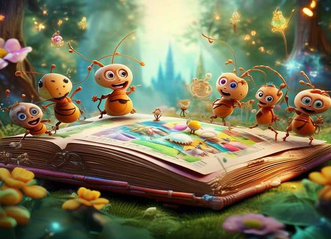 儿童故事小蚂蚁的故事大班、幼儿小蚂蚁的故事