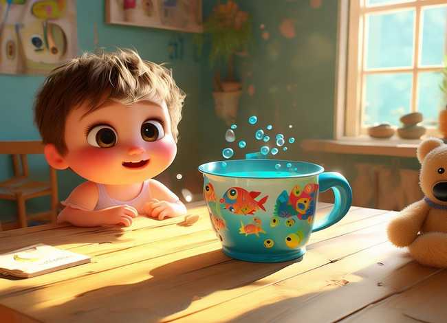 关于水杯的儿童生活故事，关于水杯的幼儿故事