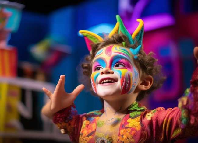 化妆儿童表演、儿童表演化妆技巧