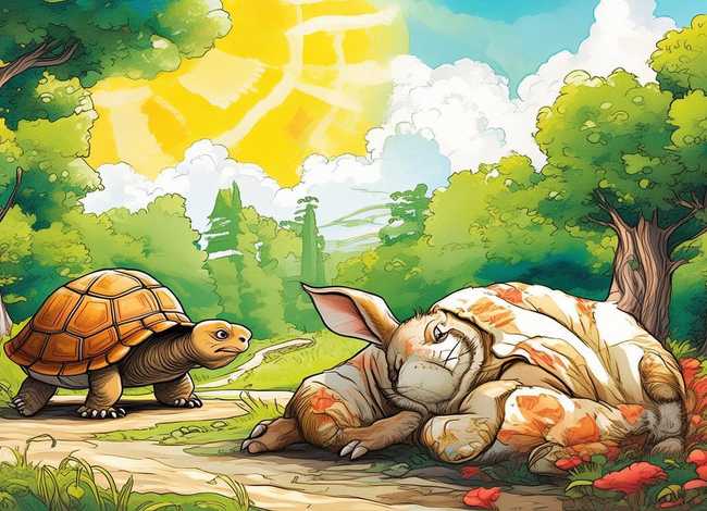 英语成语故事画报；英语成语故事画报怎么画