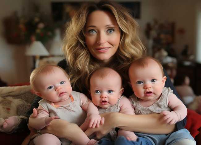 菲比的扮演者生了三胞胎吗（菲比的扮演者生了三胞胎吗是谁）