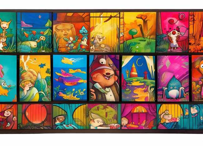 幼儿故事连续图片、幼儿故事图片连环画图片大全