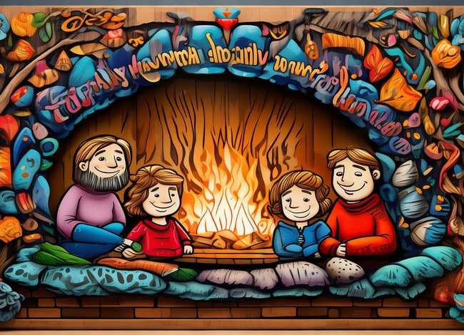 亲情小故事手抄报 - 亲情小故事手抄报模板