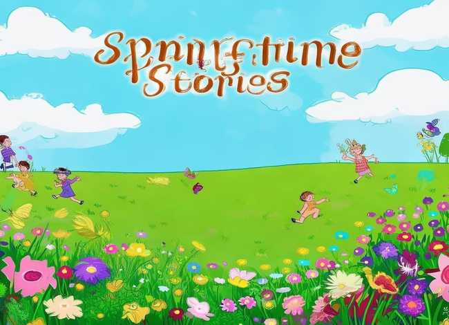 春天里的故事儿童绘本，春天里的故事 绘本
