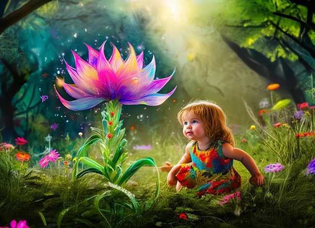 神奇的花朵儿童故事（神奇的花的故事）