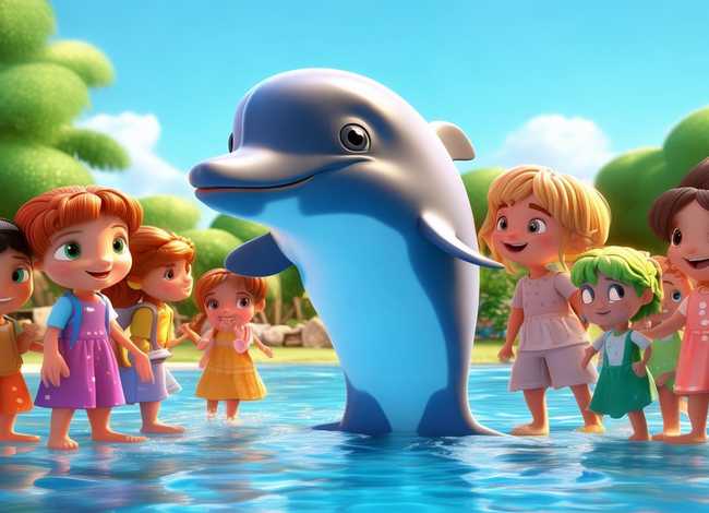 儿童故事海豚，海豚小故事幼儿园