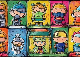 人物的故事大全经典儿童；人物故事简笔画图片大全