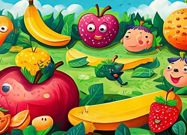 儿童水果绘本故事 - 幼儿水果故事绘本