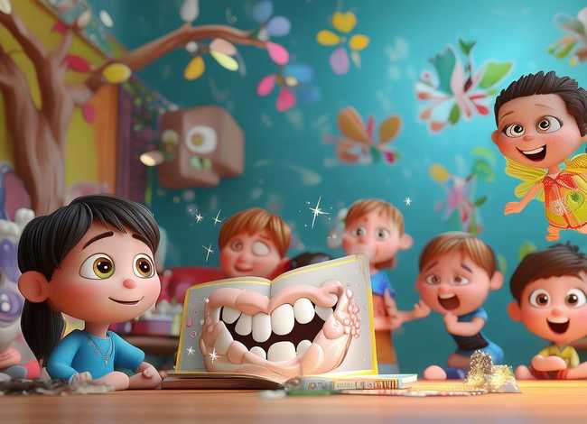 小孩牙齿故事；牙齿小故事幼儿园