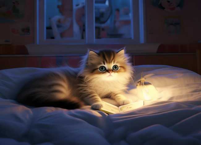 睡前小故事猫，小猫睡前故事文字版