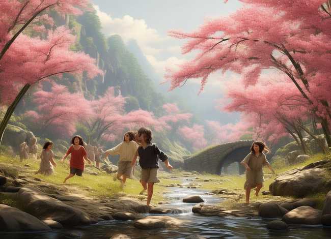 陶渊明桃花源儿童故事(陶渊明的桃花源记故事) 陶渊明桃花源儿童故事(陶渊明的桃花源记故事)