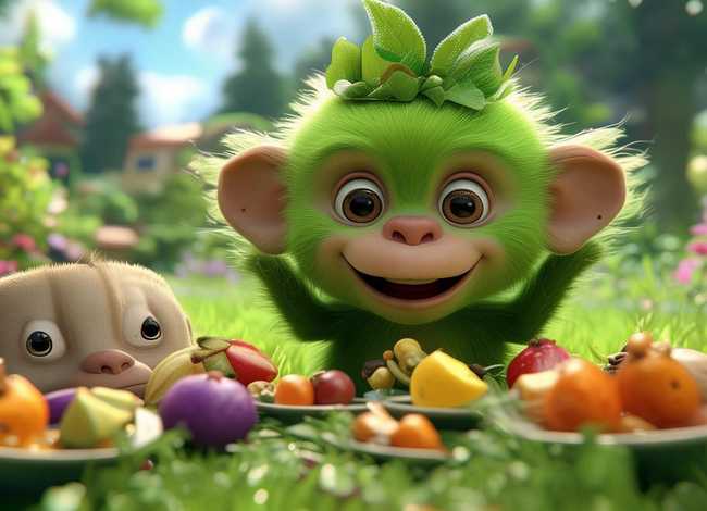 小班儿童故事小猴请客，幼儿园小班故事小猴请客