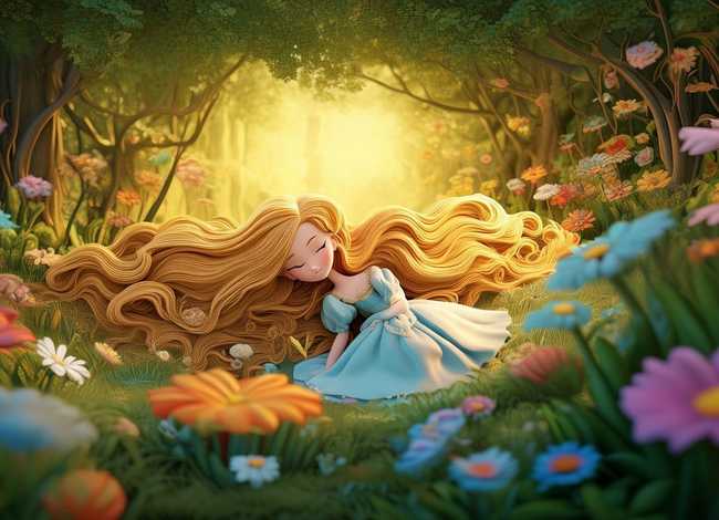 睡美人的故事儿童版；睡美人的故事简洁版