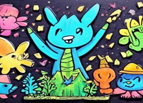 儿童故事组合画 - 故事组合简笔画