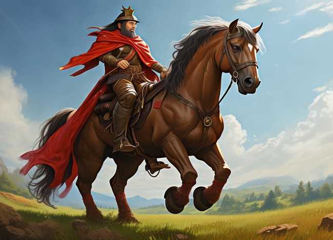 巨人马场正平 - 巨人骑马