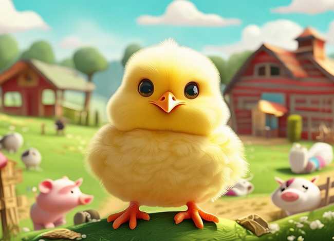 小鸡儿童故事书（小鸡的故事书）