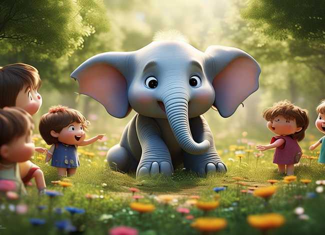 大象儿童故事mp3免费收听，大象幼儿故事简短