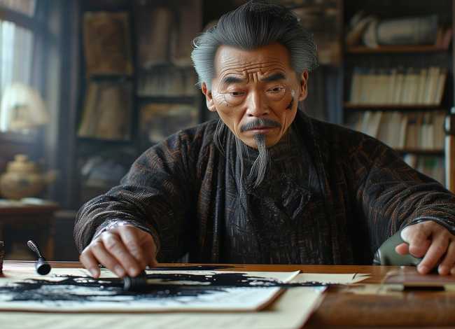 王羲之吃墨水故事；王羲之吃墨水故事起因