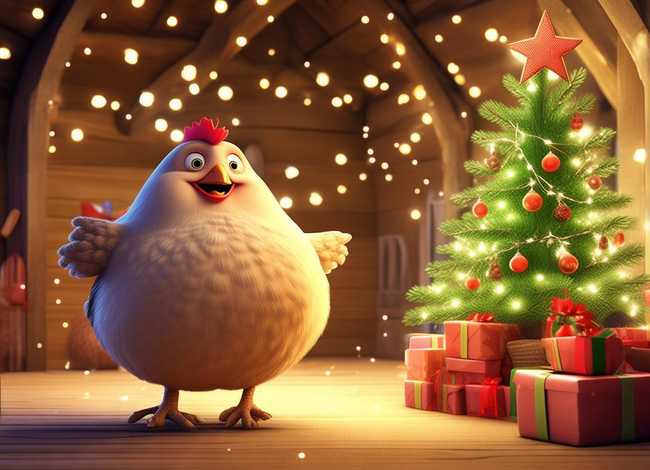 幸福小鸡过圣诞故事，幸福小鸡过圣诞故事在线听