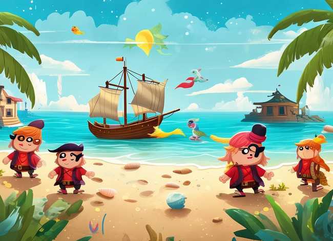 海盗故事书儿童版，幼儿海盗故事