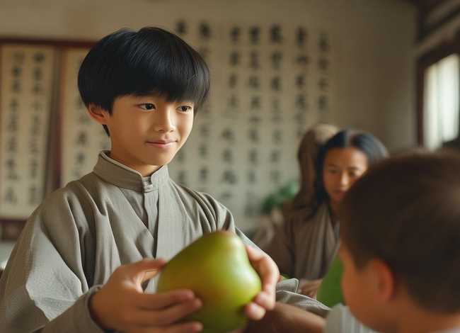 孔融让梨的故事全文、孔融让梨的故事全文视频