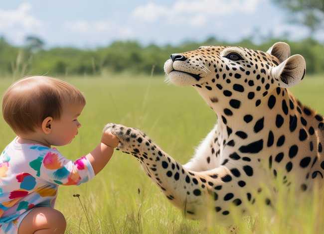 豹的视频1-3岁儿童；动物豹子的视频
