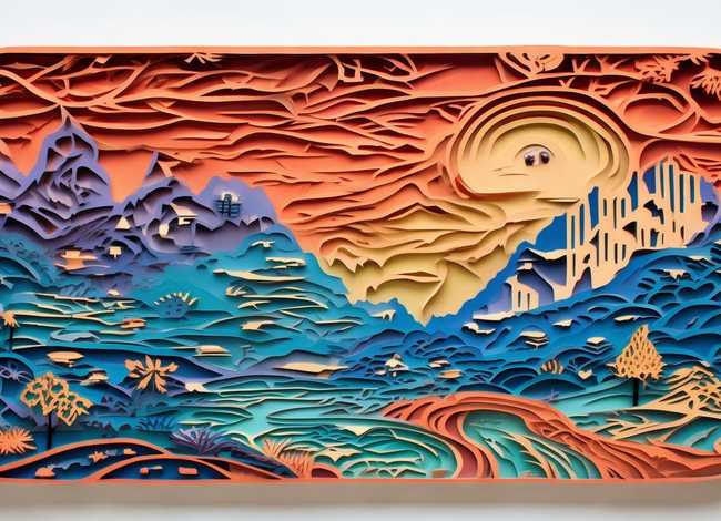 剪纸故事作品 剪纸故事作品简单 学生作品