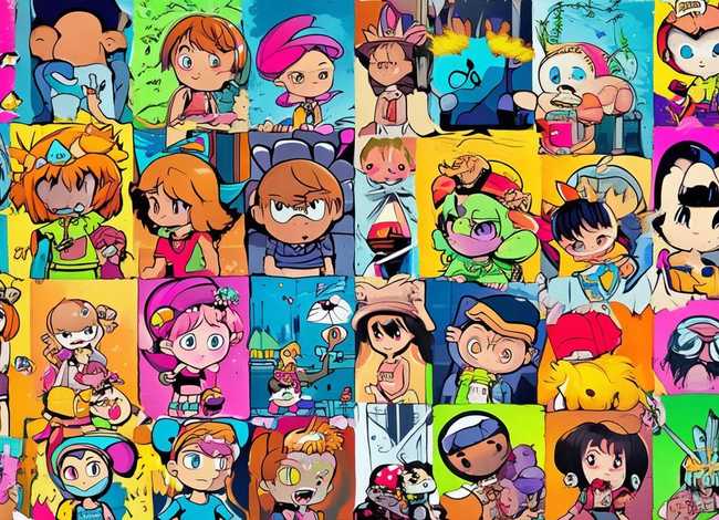 儿童动漫插图素材，儿童动漫插图素材大全