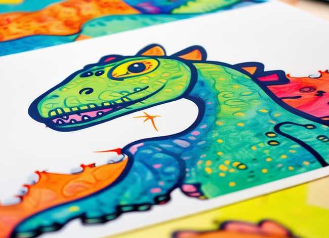 儿童简笔画恐龙图片打印（儿童简笔画恐龙图片打印大全）