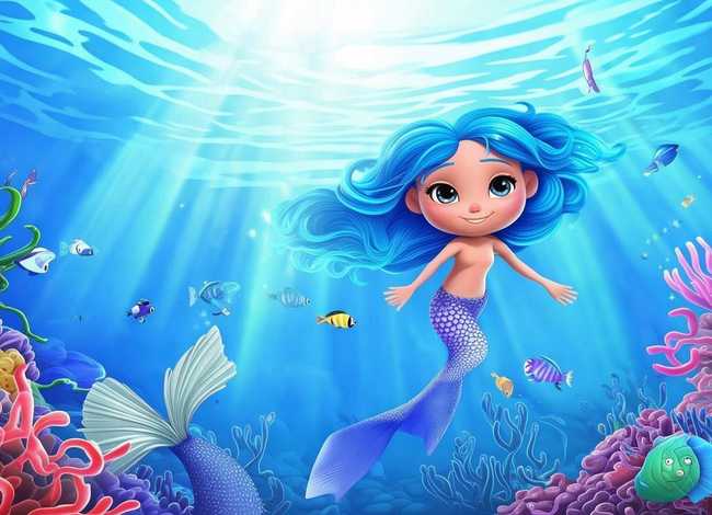 儿童故事美人鱼视频、幼儿故事美人鱼视频