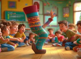 会跳舞的长袜子故事；会跳舞的长袜子故事教案