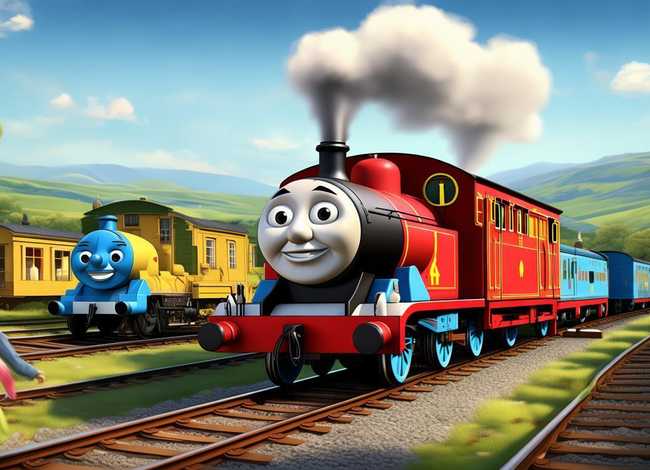 托马斯和他的朋友们的儿童故事 托马斯和他的朋友们原著绘本故事