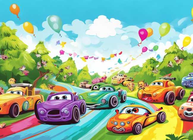 儿童故事赛车的故事绘本 关于赛车的绘本故事
