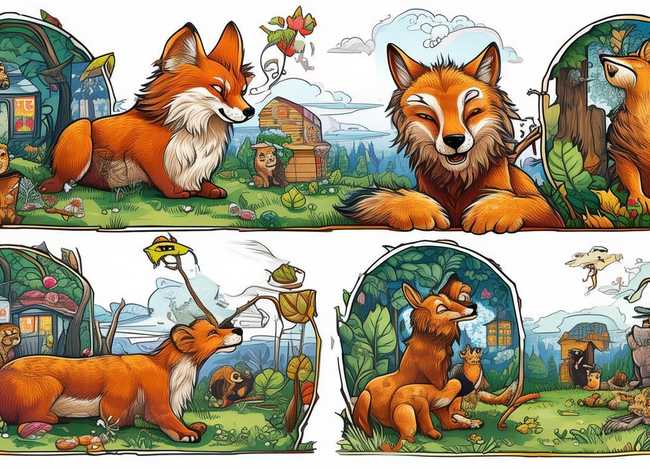 寓言故事 连环画，寓言故事 连环画怎么画