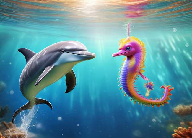 海豚海马的故事、海豚海马的故事简短 海豚海马的故事、海豚海马的故事简短