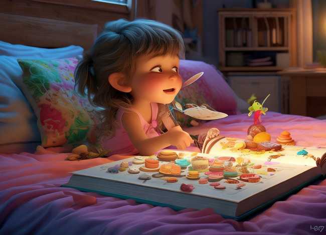 儿童美食睡前故事；美食睡前小故事