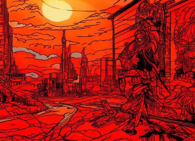 红色故事主题绘画 红色故事主题绘画线稿