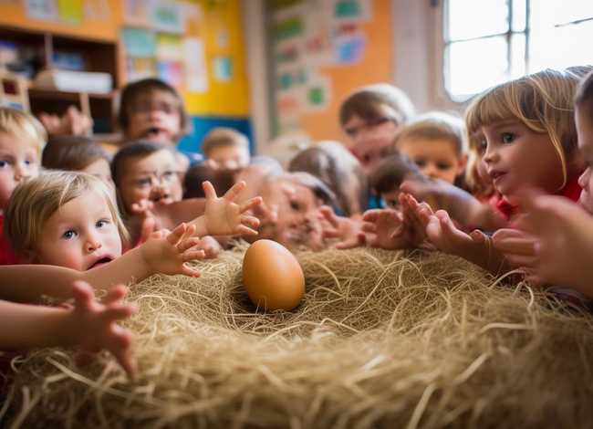儿童故事鸡蛋孵小鸡，幼儿园孵小鸡课程故事