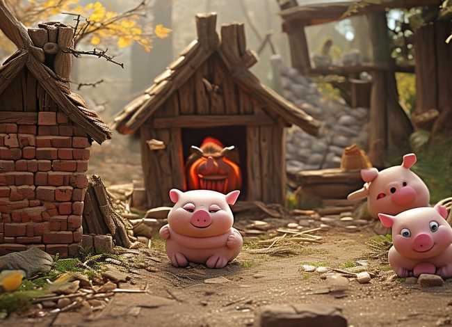 三只小猪儿童故事原文；三只小猪的故事 原文视频