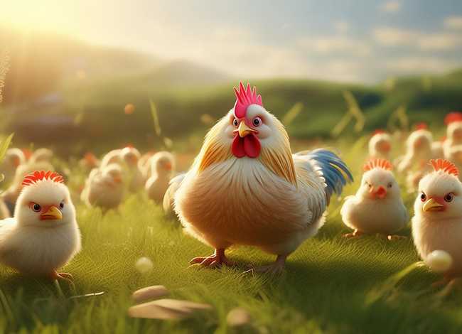 小公鸡小故事 小公鸡小故事图片