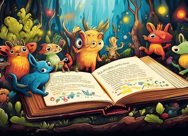 儿童故事自创手绘，儿童手绘原创故事书