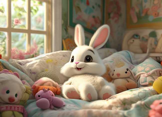 儿童故事生病的乐乐 生病的快乐小兔故事