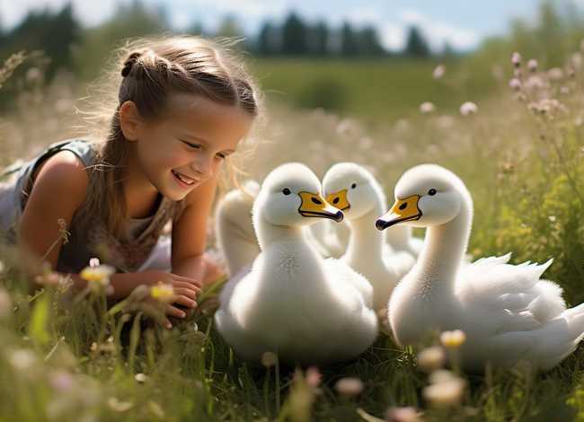 儿童版天鹅故事（天鹅的故事完整版）