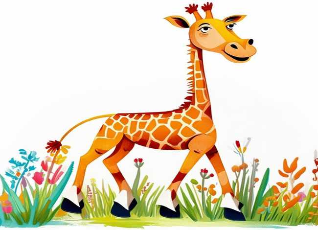 长颈鹿儿童简笔画,长颈鹿儿童简笔画3-6岁 长颈鹿儿童简笔画,长颈鹿儿童简笔画3-6岁