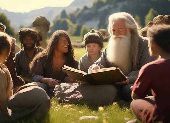 美德故事图画；美德故事图画大全