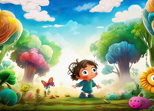 儿童绘本故事推荐植物王国 - 植物王国漫游记绘本故事